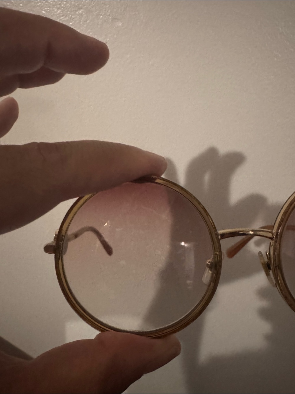 Versace Round Sunglasses with Medusa Medallion in Gold and Brown Designer Style - Picture 4 of 7